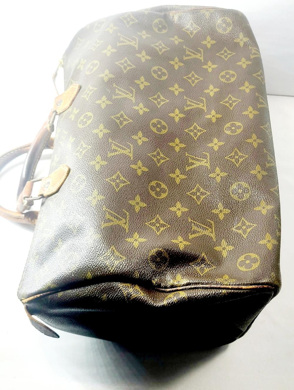 Vintage Louis Vuitton Leather Speedy 30 - Picture 7 of 7